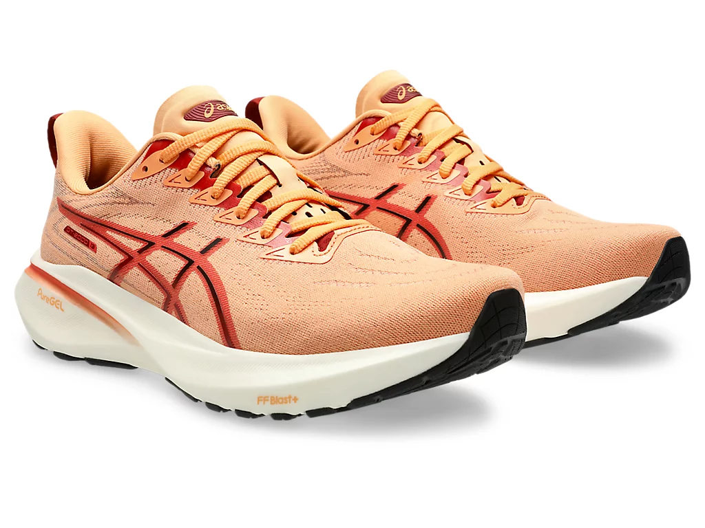 ASICS Men GT-2000 13 Wide - Faded Orange / Desert Red