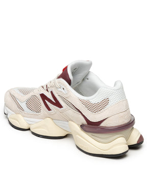 New Balance 9060  Linen Burgundy