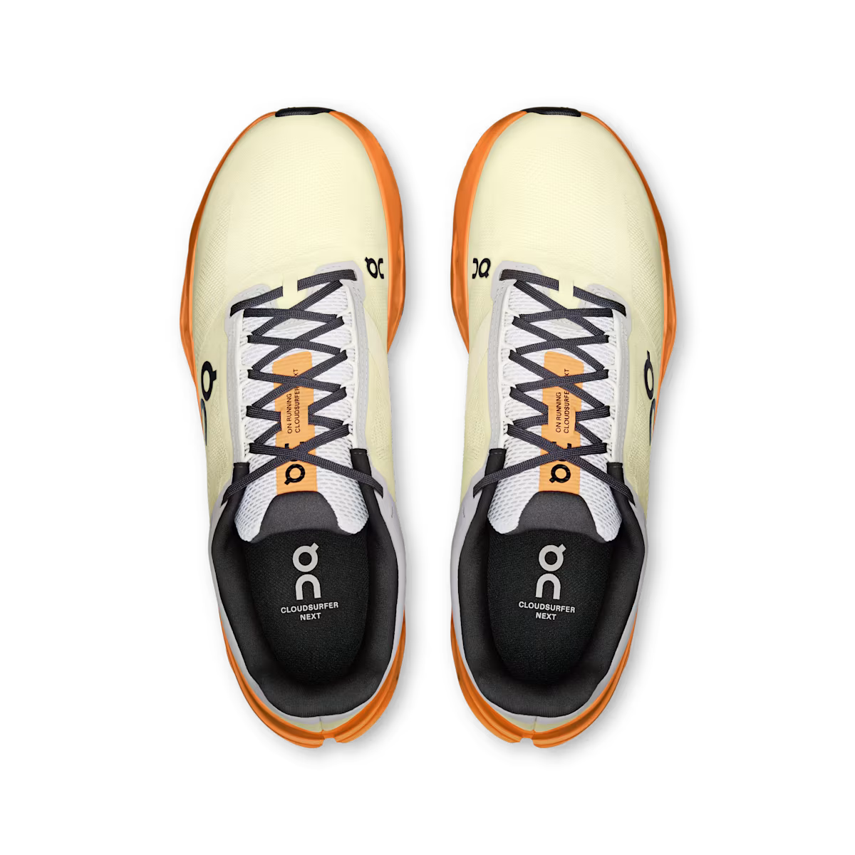 On Cloudsurfer Next - Lychee | Tangerine
