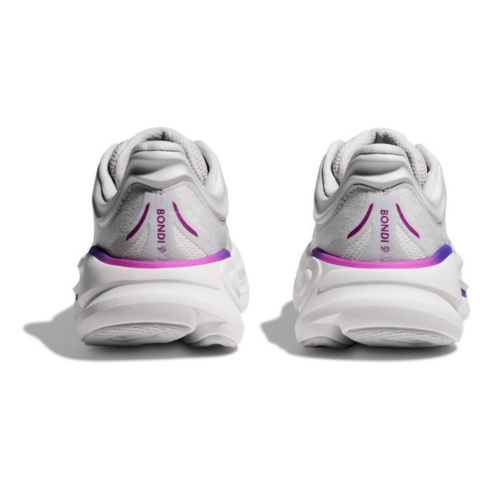Hoka Bondi 9 Cosmic Grey/White