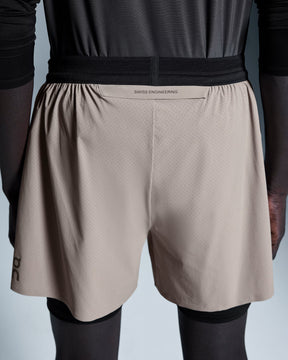 5" Performance 2/1 Shorts Cinder | Black - On Runnig