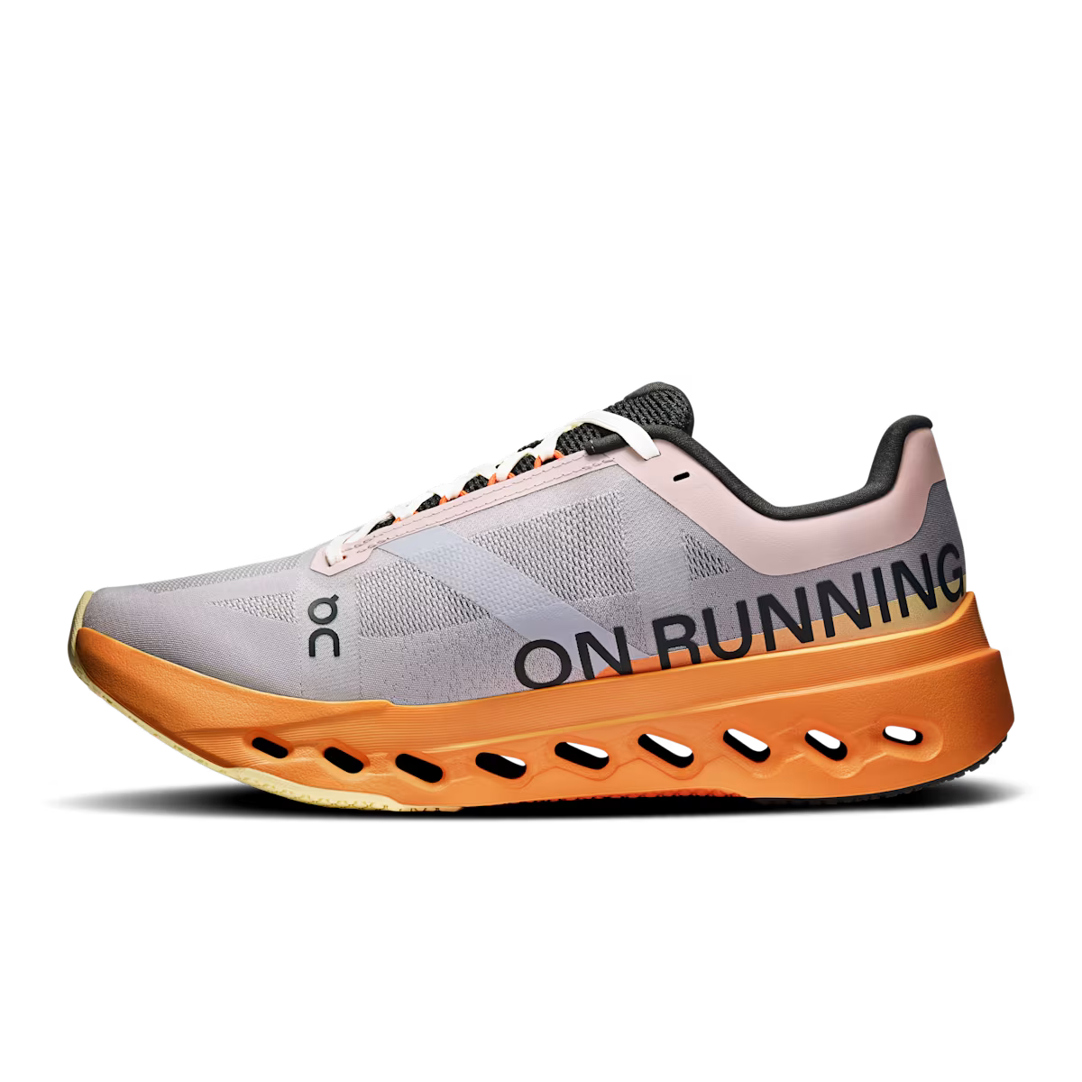 On Cloudsurfer Next - Lilac | Tangerine