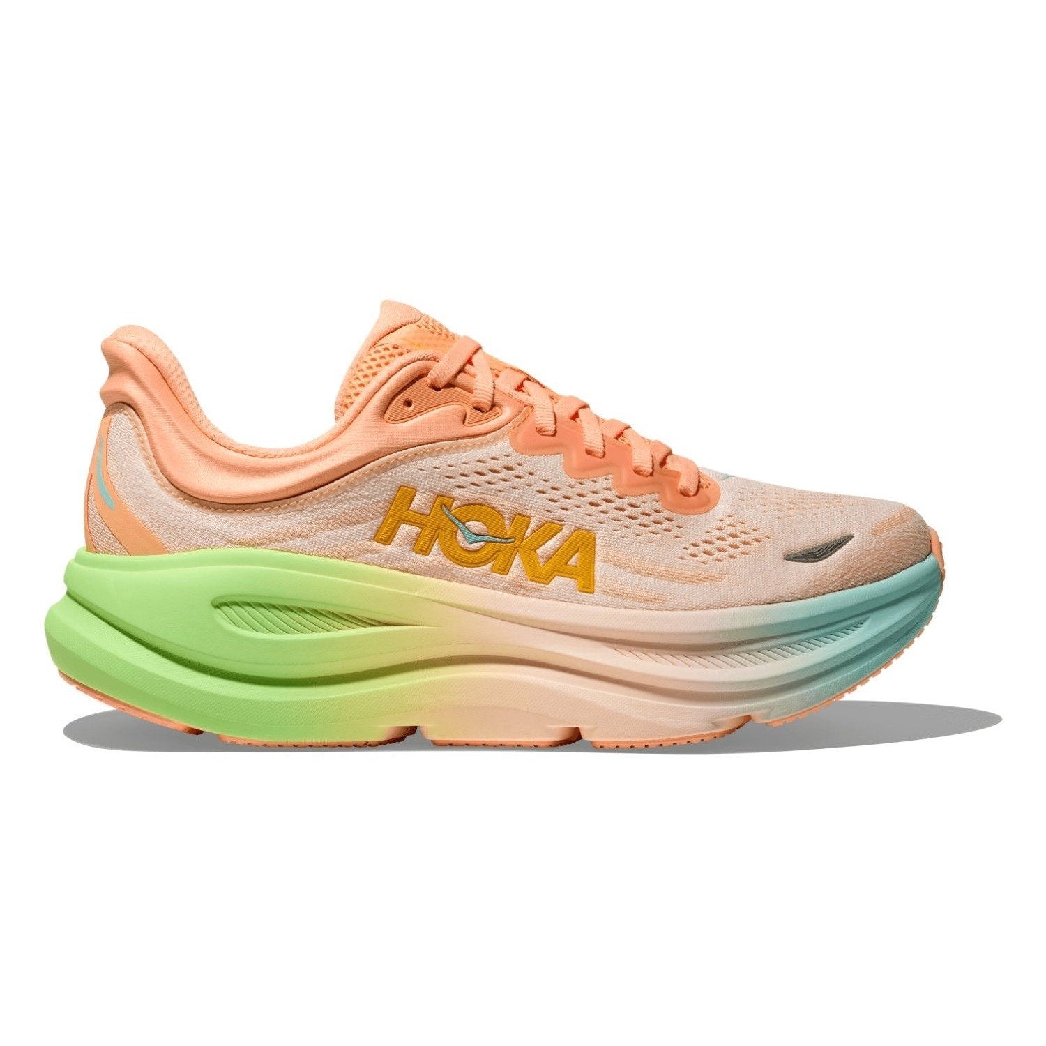 Hoka Bondi 9 Frost/Pale Tangerine