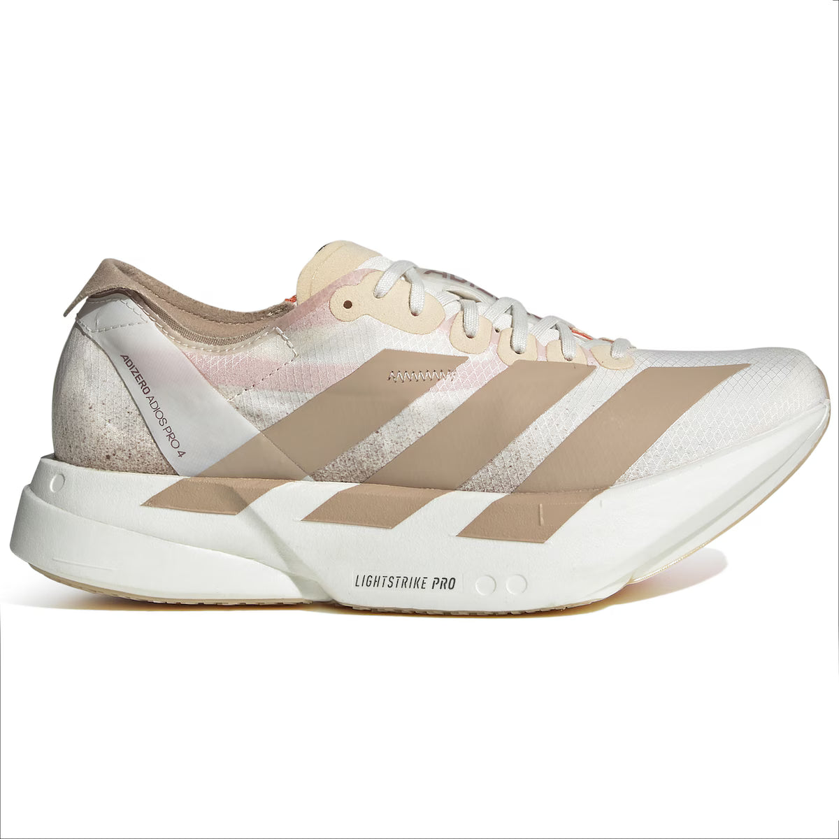 ADIZERO ADIOS PRO 4- WHITE/BEIGE