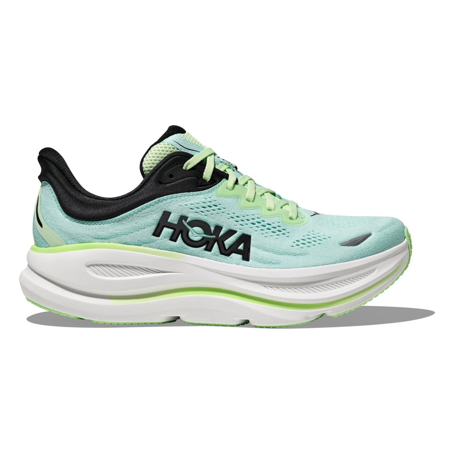 Hoka Bondi 9 Luna Moth/Blue Spark