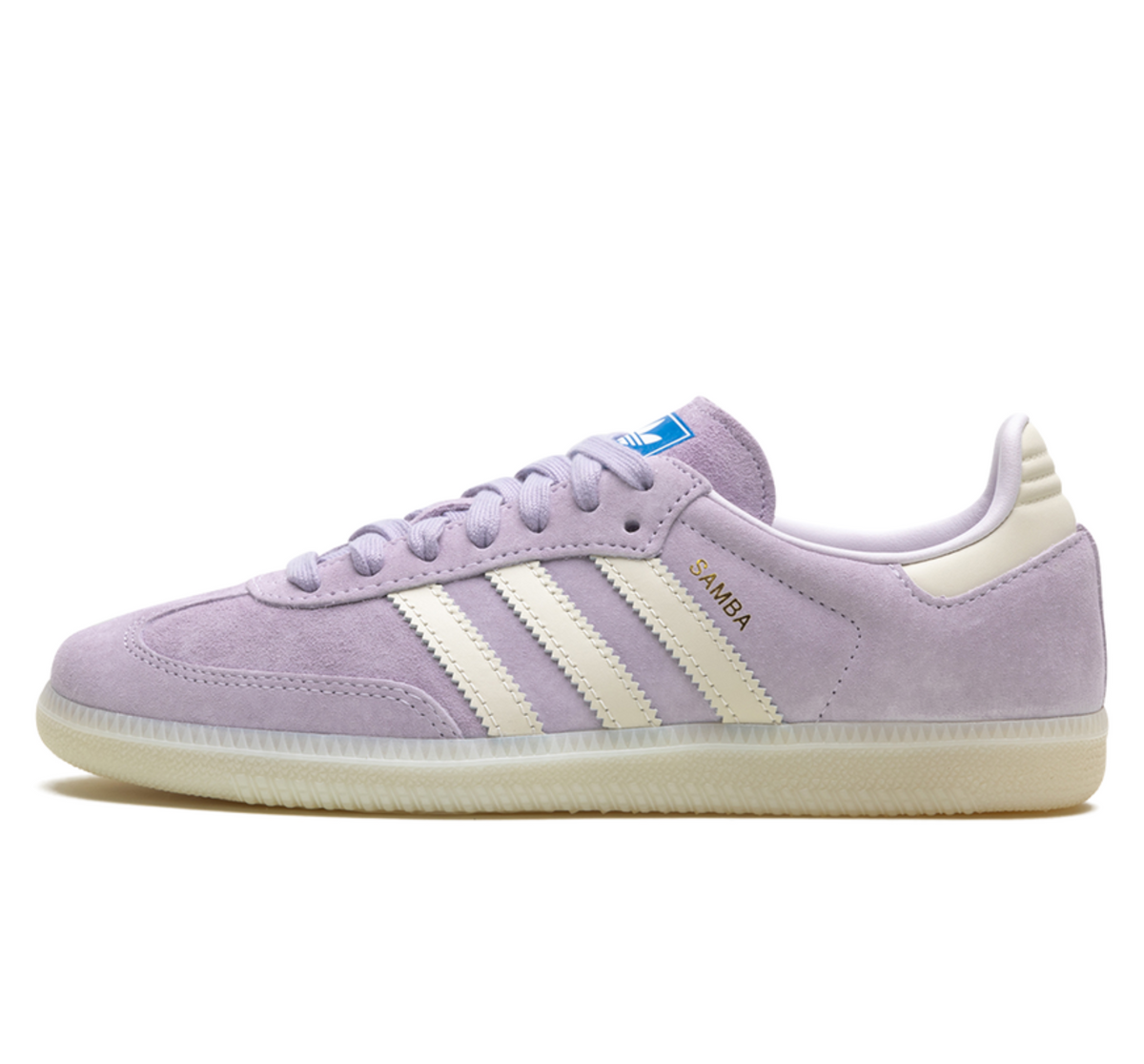 Samba OG "silver dawn/chalk white/off white"