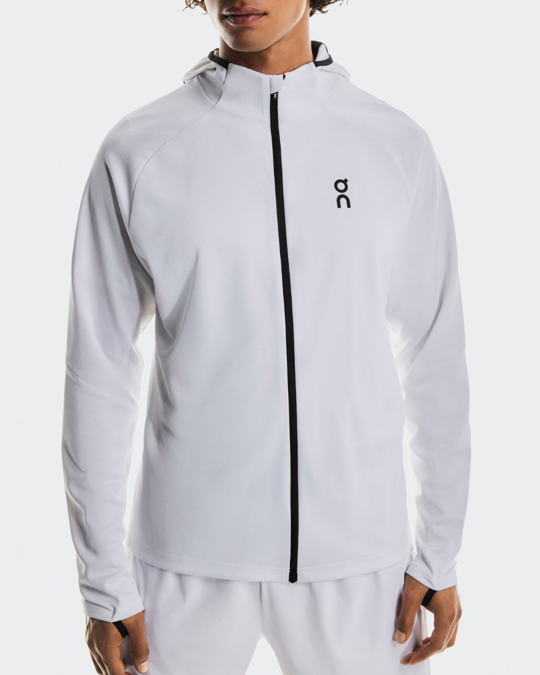 Climate Zip Hoodie White - On Runnig
