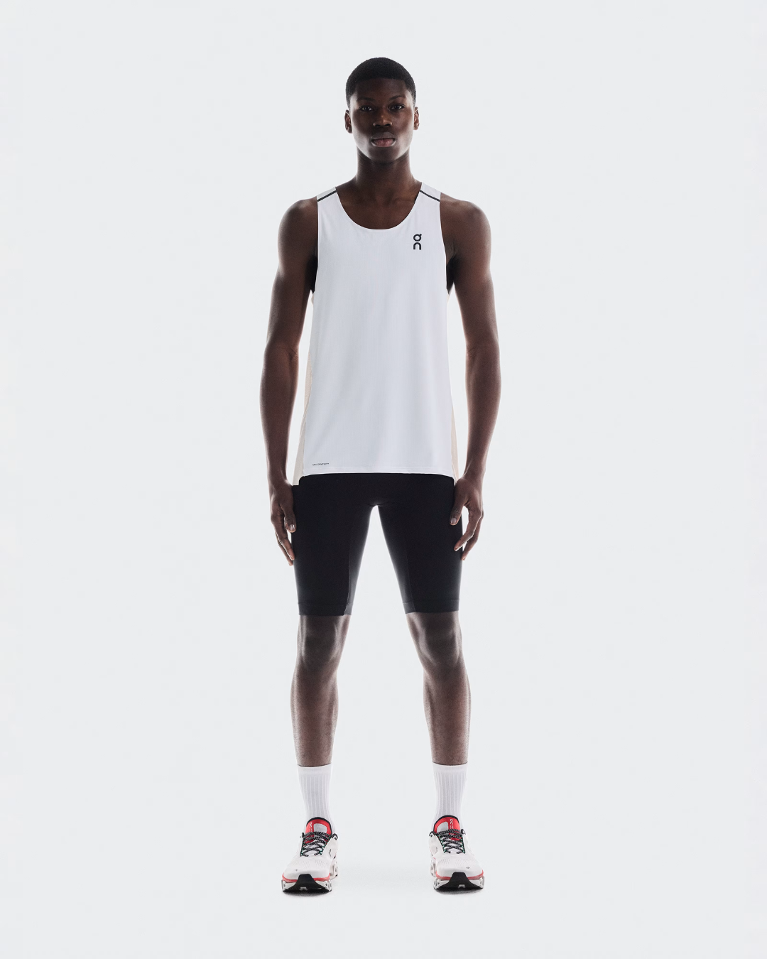 Regata Performance Tank White | Silver - On Runnig