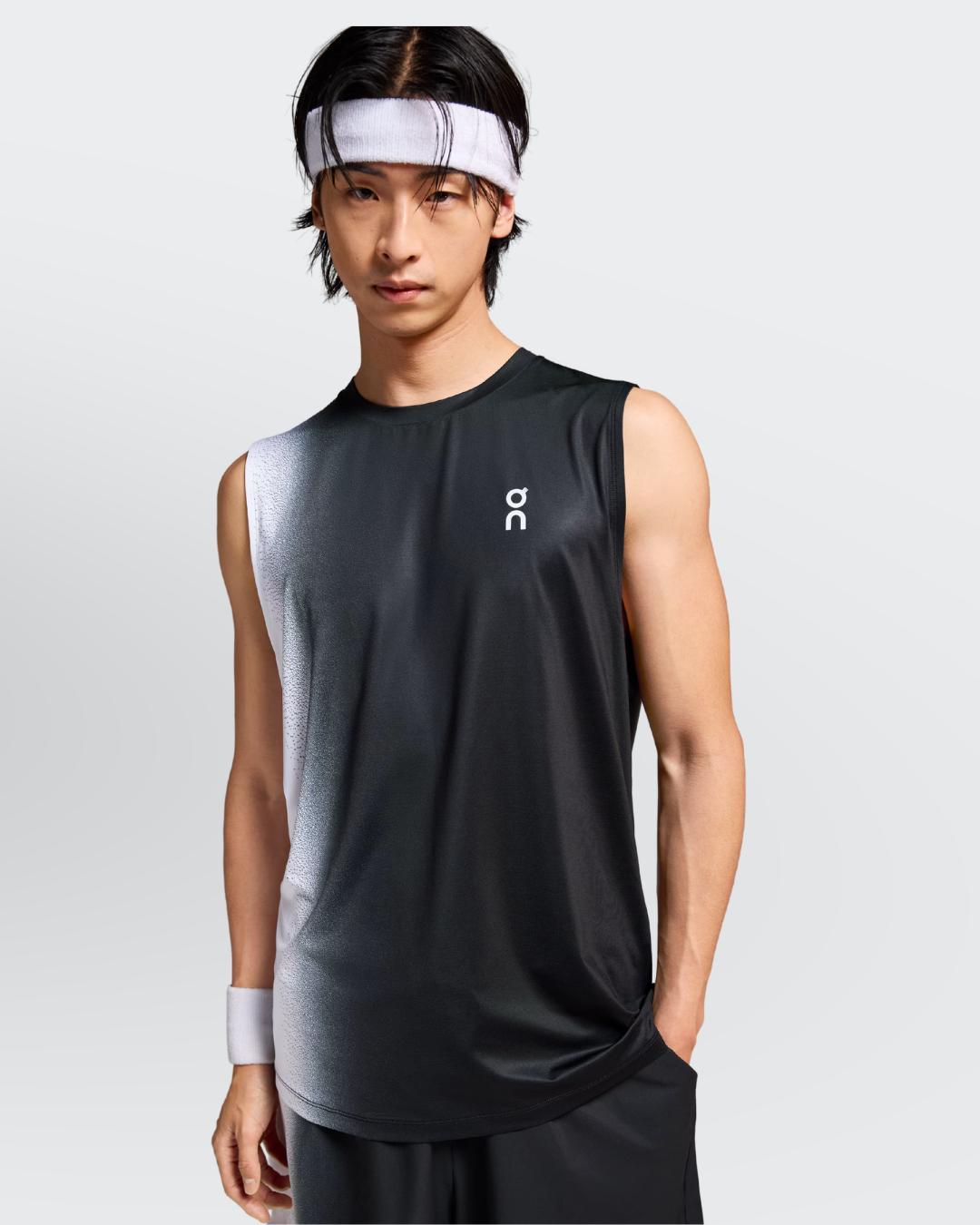 Regata Court Tank Black | White - On Runnig