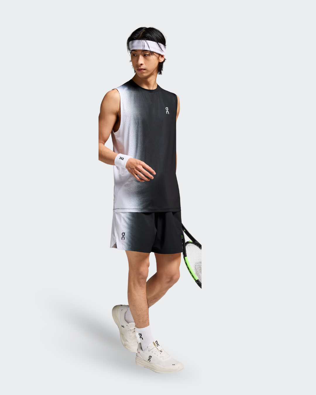 Regata Court Tank Black | White - On Runnig