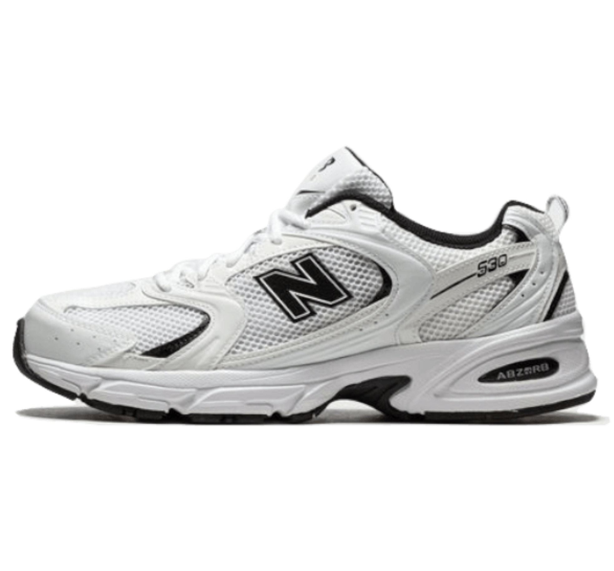 New Balance 530 White Black Details