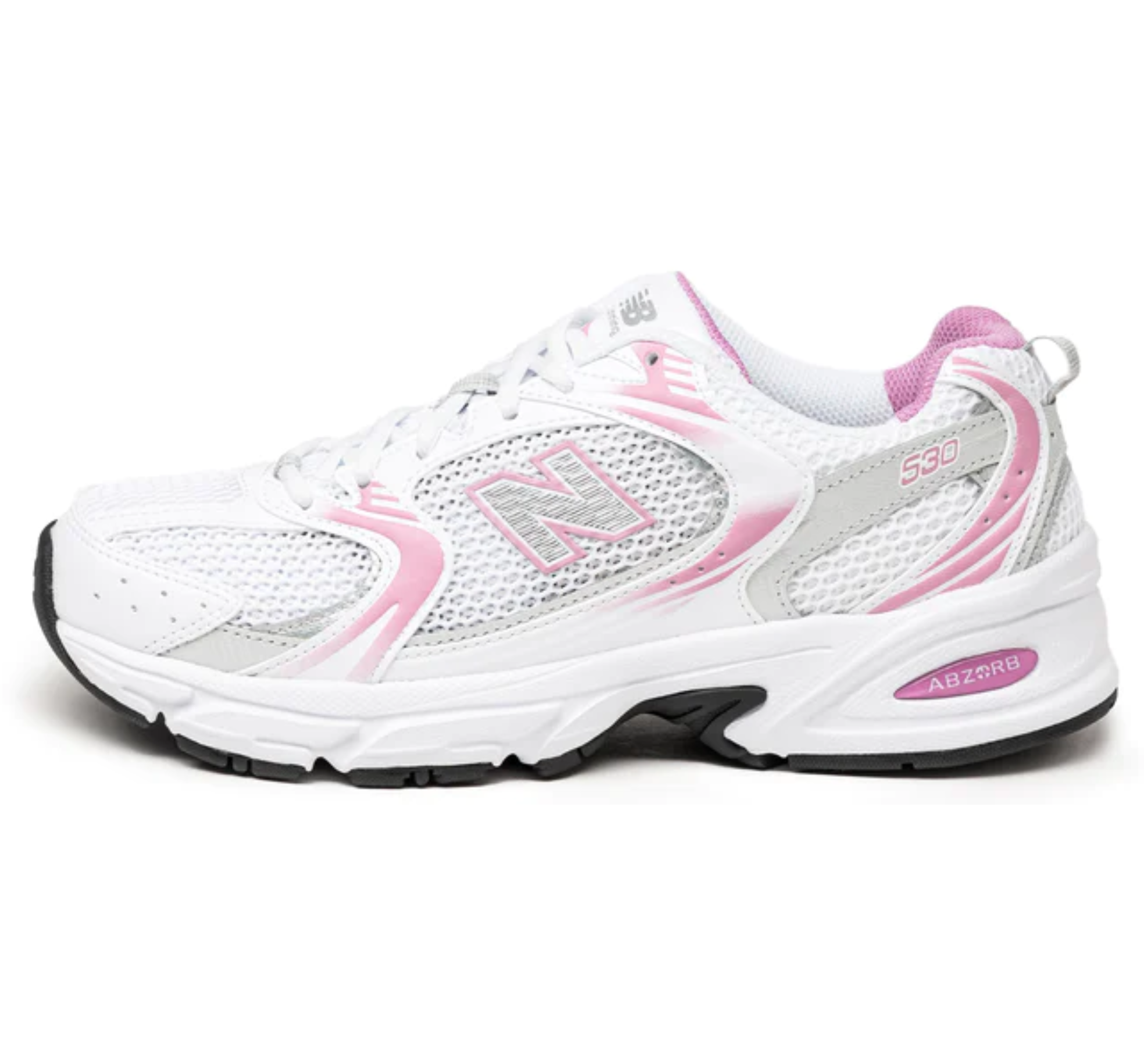 New Balance 530 White Raspberry