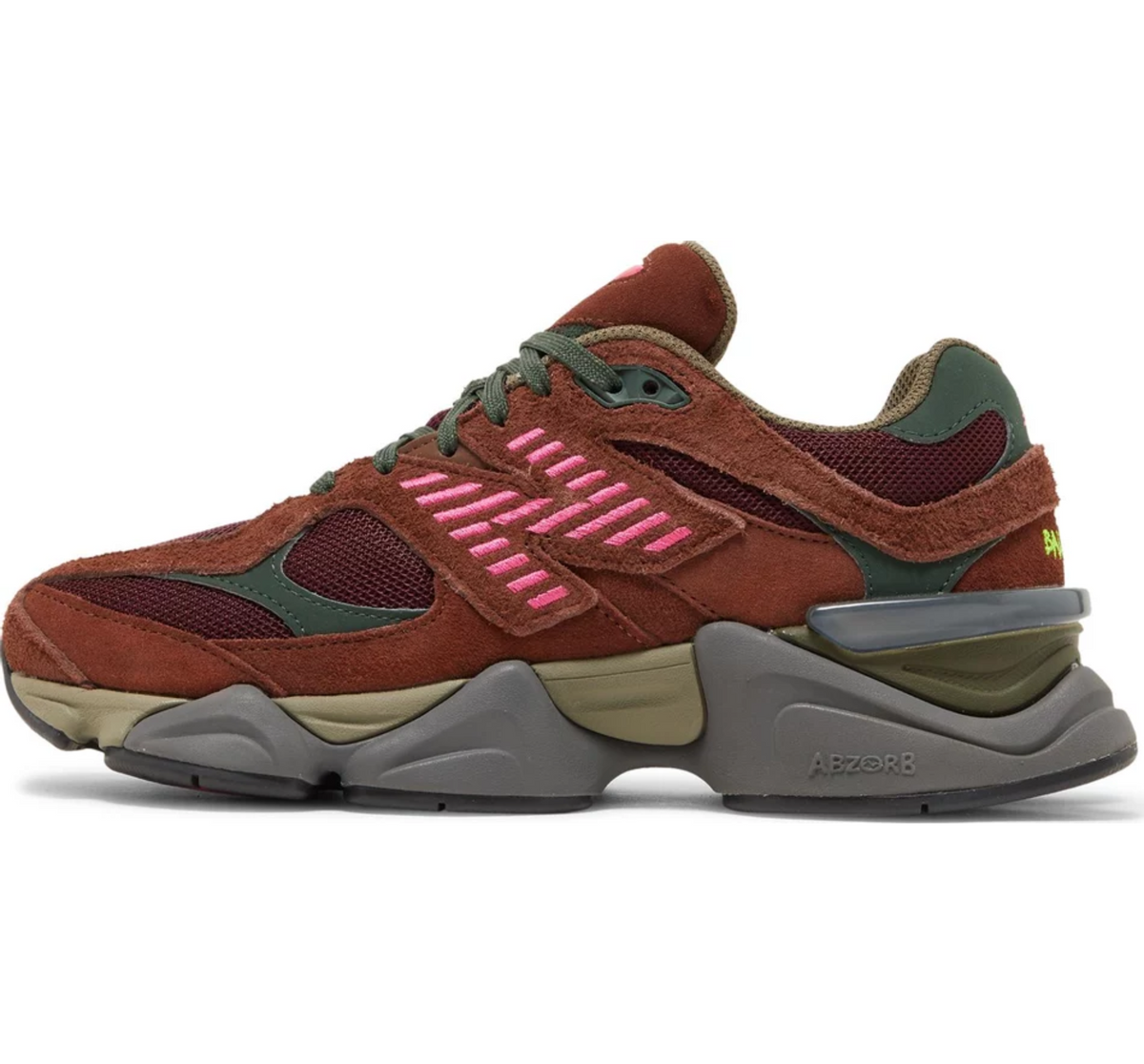 New Balance 9060 Rich Oak Burgundy
