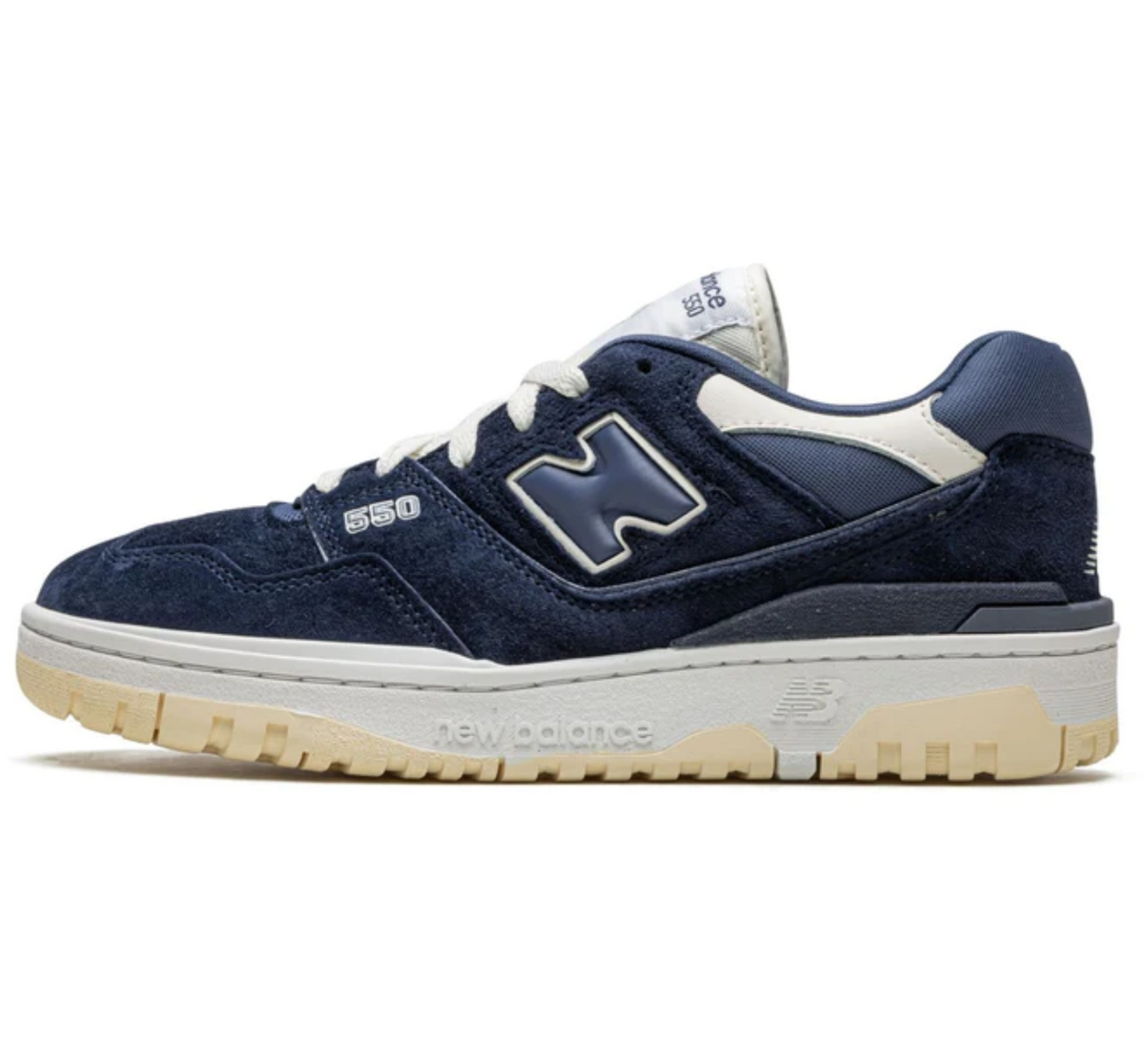 New Balance 550 Natural Indigo Suede