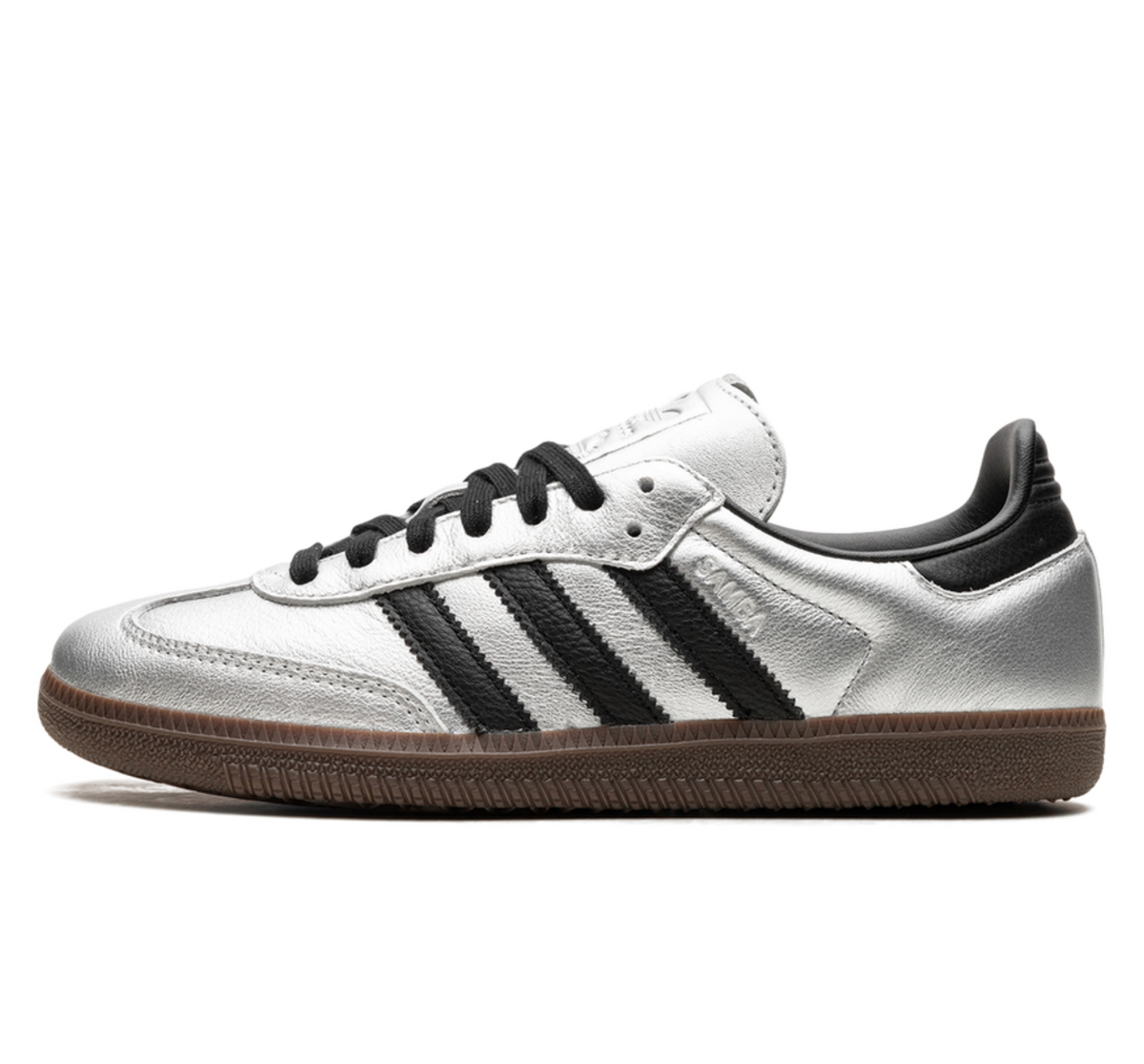 Samba OG WMNS "Silver Metallic Black Gum"