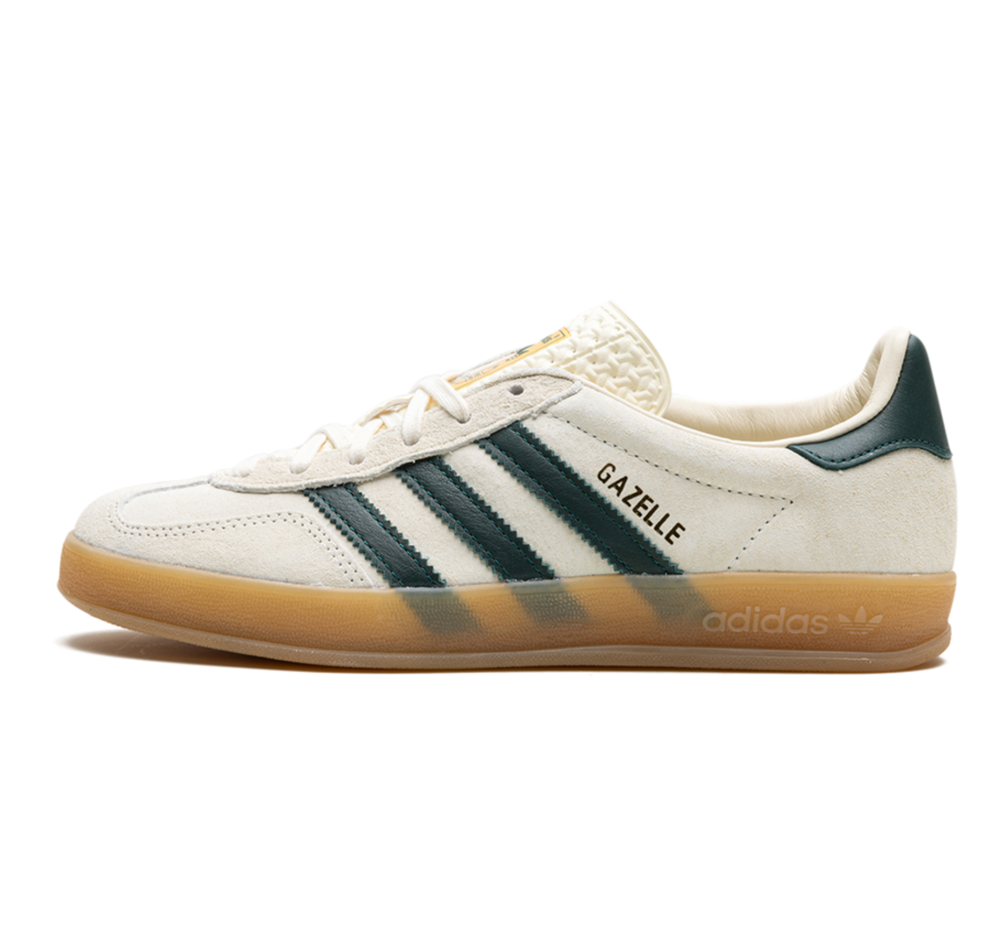 AdidasGazelle Indoor "Cream White Green Gum"