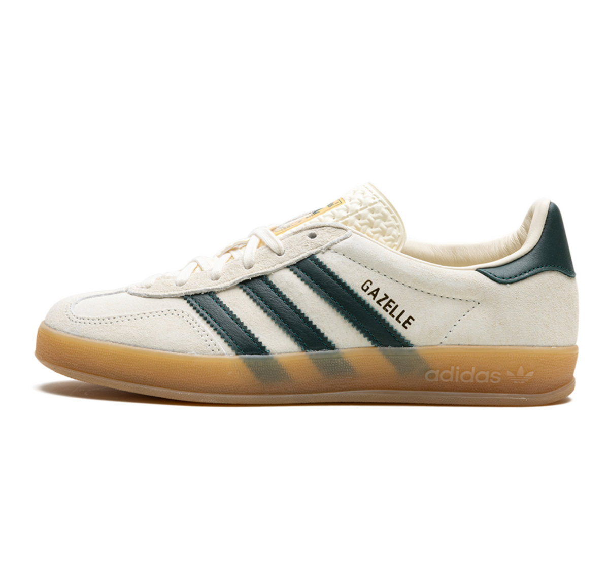 AdidasGazelle Indoor "Cream White Green Gum"
