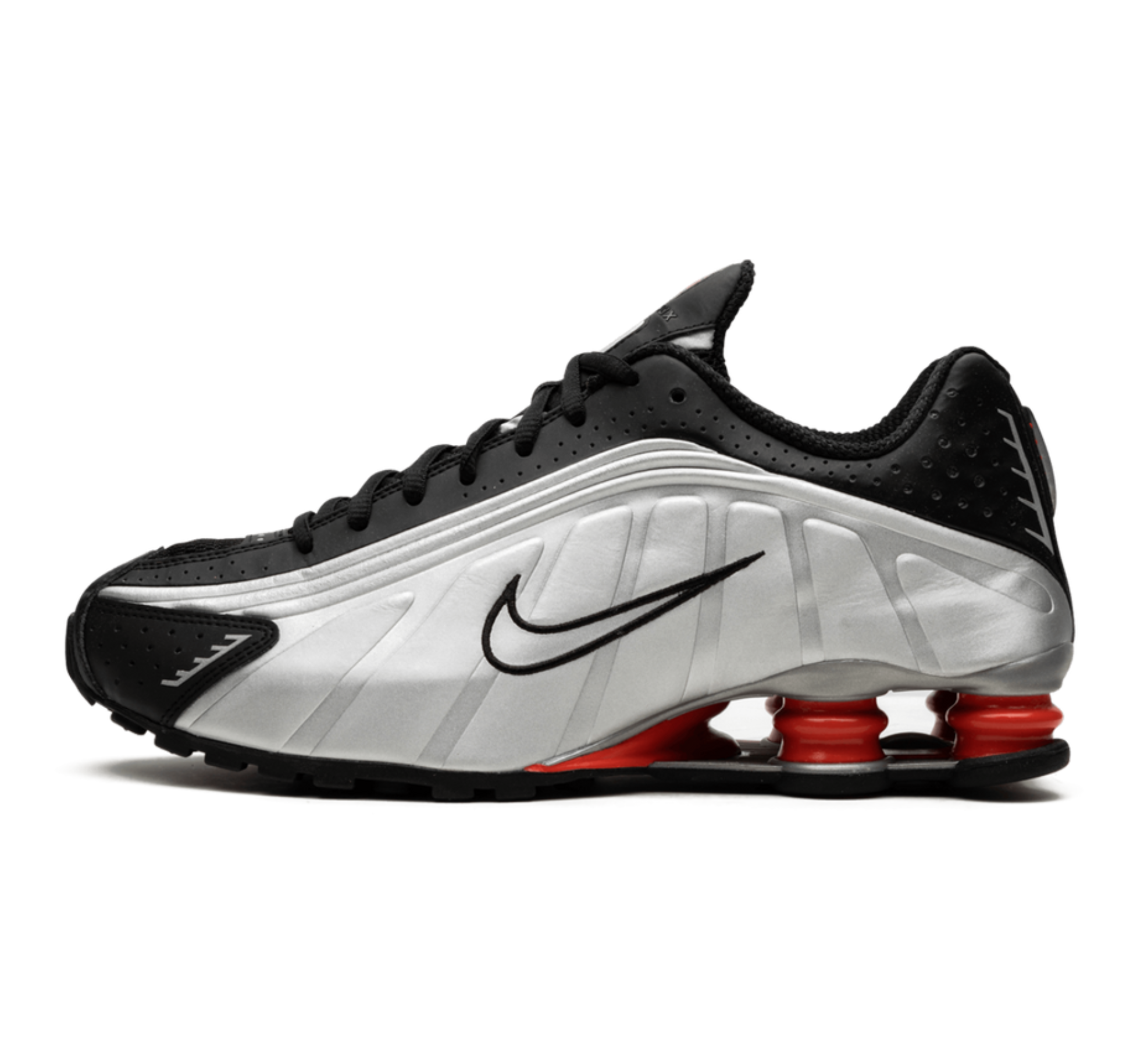 Shox R4 "Black Metallic Silver"