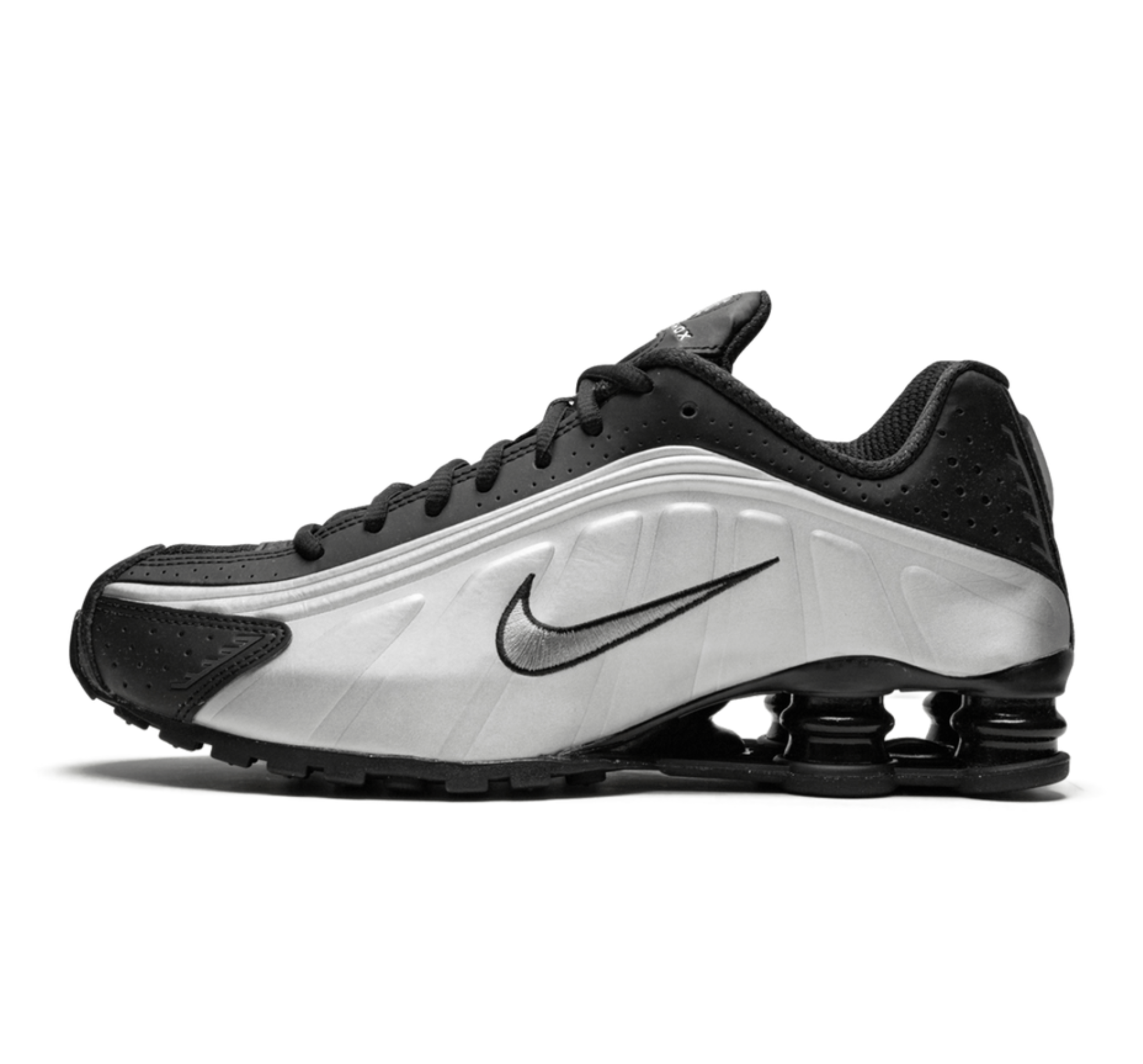 Shox R4 "black silver"