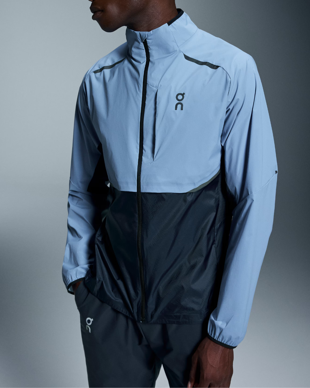 Weather Jacket Black Chambray | Midnight - On Runnig
