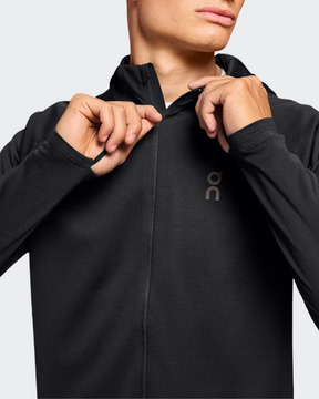 Climate Zip Hoodie Black - On Runnig