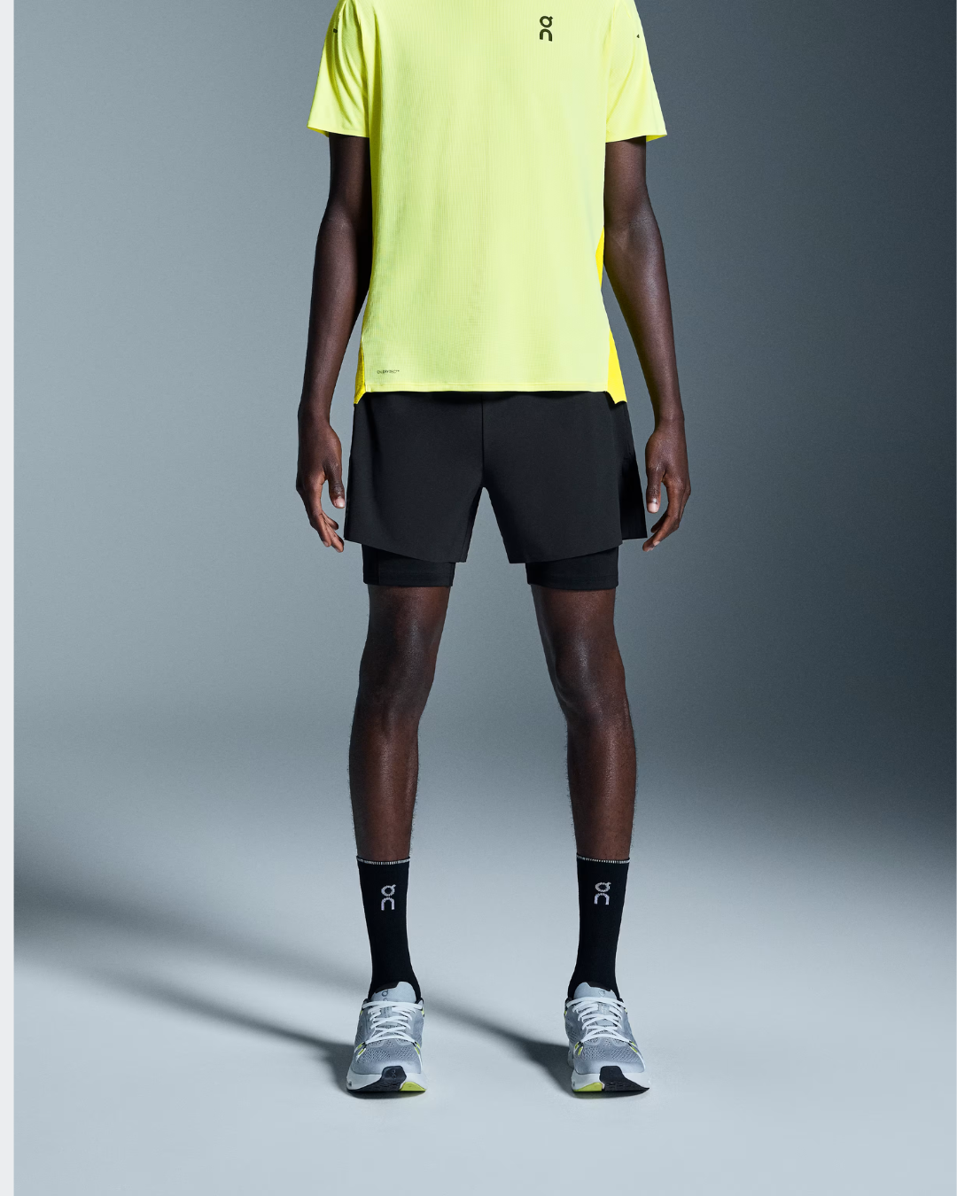 5" Performance 2/1 Shorts Black - On Runnig