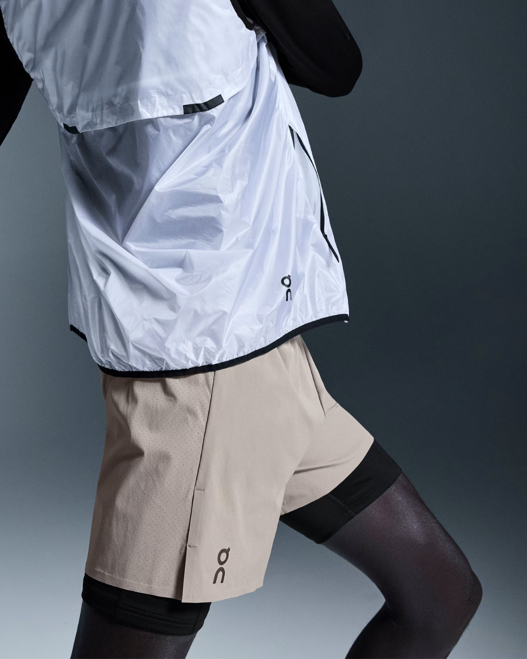 5" Performance 2/1 Shorts Cinder | Black - On Runnig