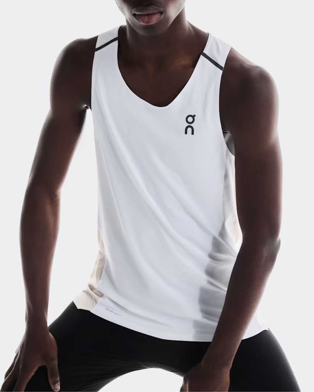 Regata Performance Tank White | Silver - On Runnig