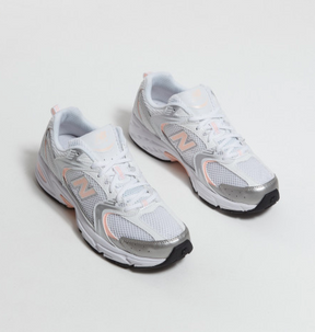 New Balance 530 White Silver Pink