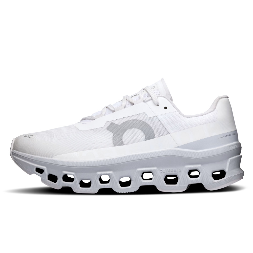 On Cloudmonster White | Glacier