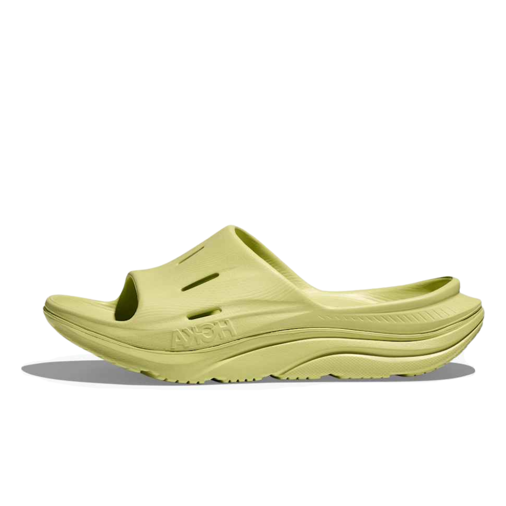 Hoka Ora Recovery Slide 3 - honeydew / honeydew