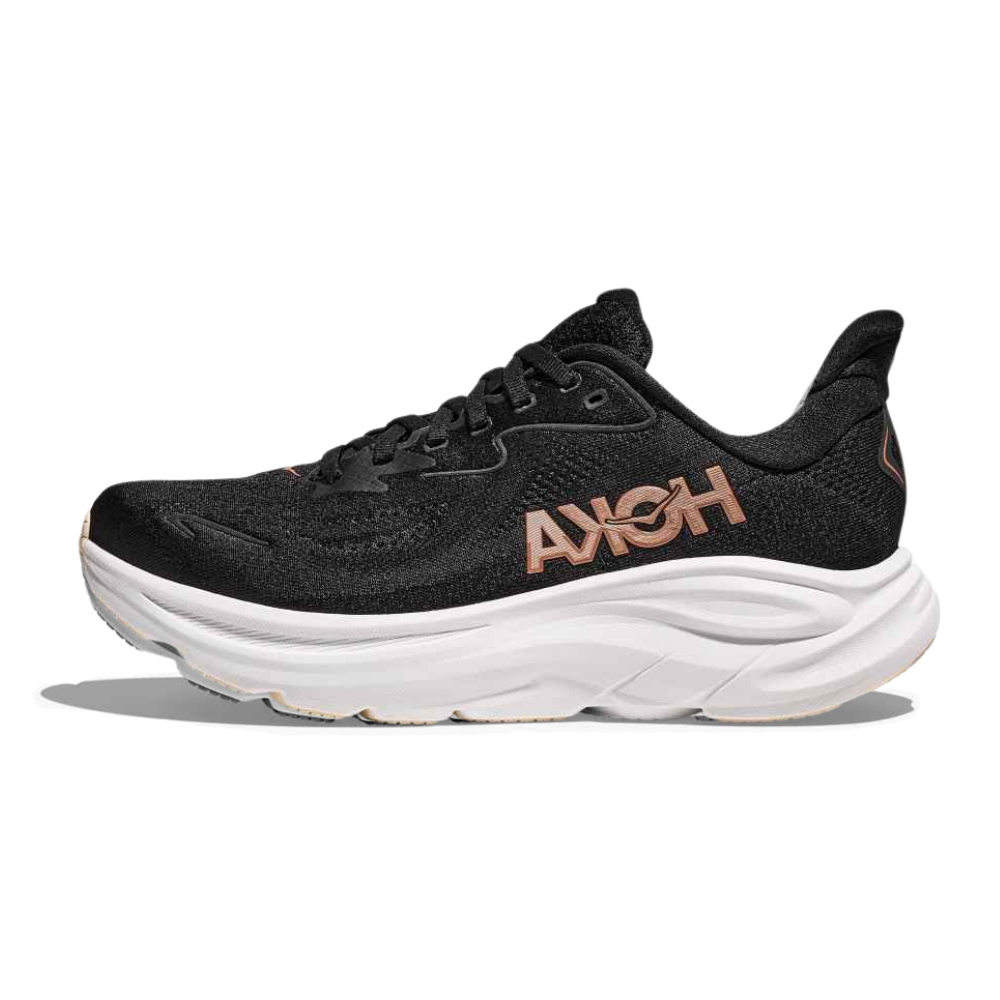 Hoka Clifton 10 black / rose gold