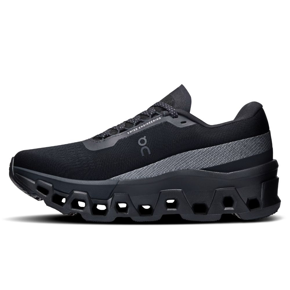 On Cloudmonster 2 "Black"