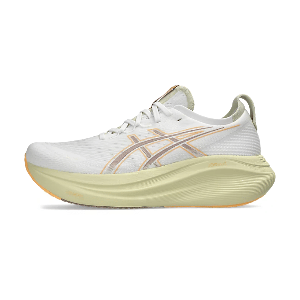 ASICS Gel-Nimbus 27 Wide - White / Fawn