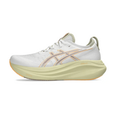 ASICS Gel-Nimbus 27 Wide - White / Fawn