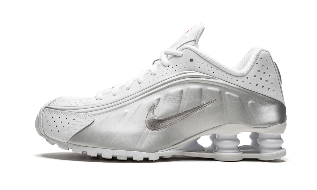 Shox R4 "silver white"