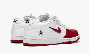 Dunk Low "Supreme Jewel Swoosh Red"