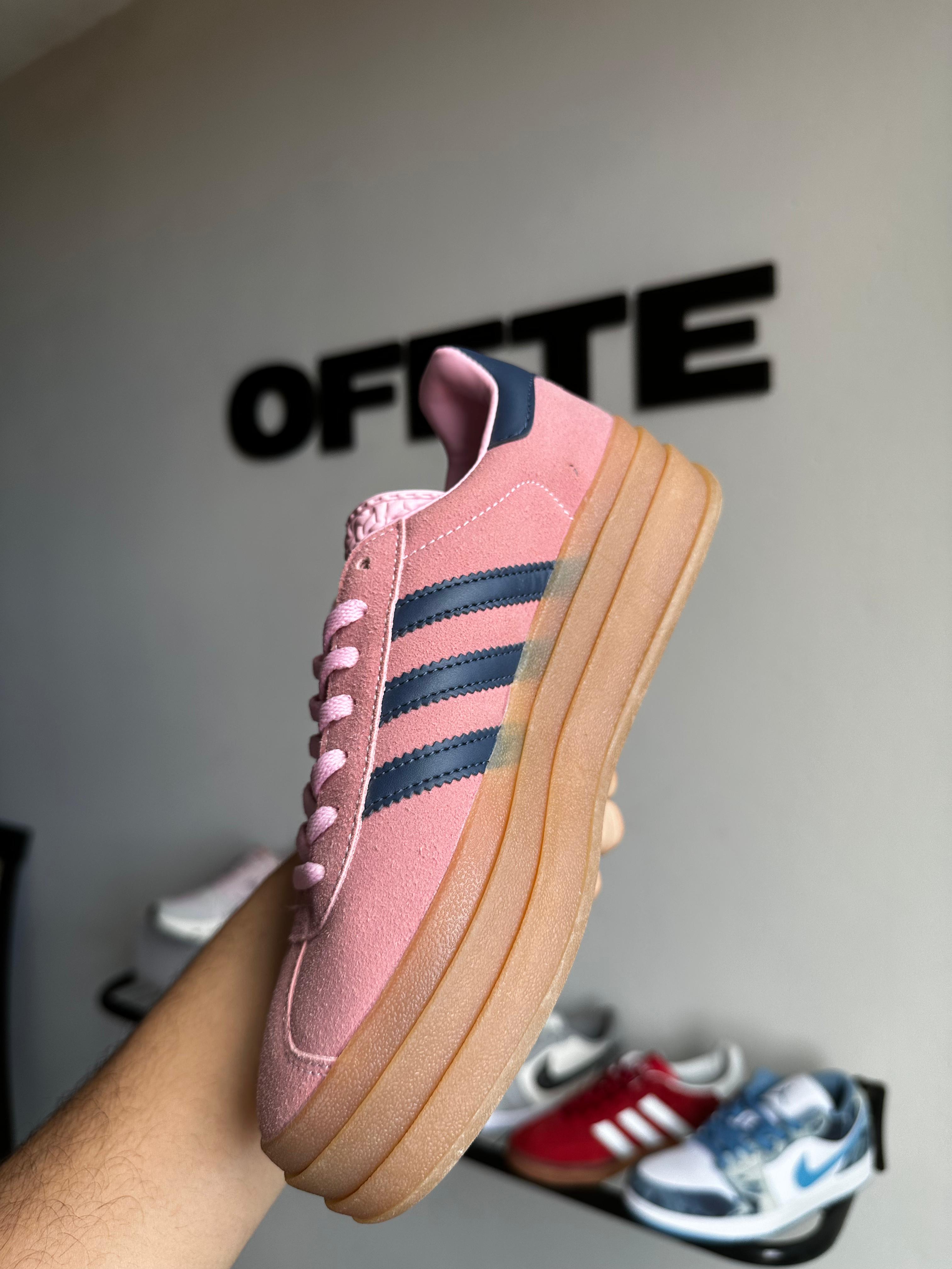 Adidas Gazelle Bold "Pink Glow" (PRONTA ENTREGA)