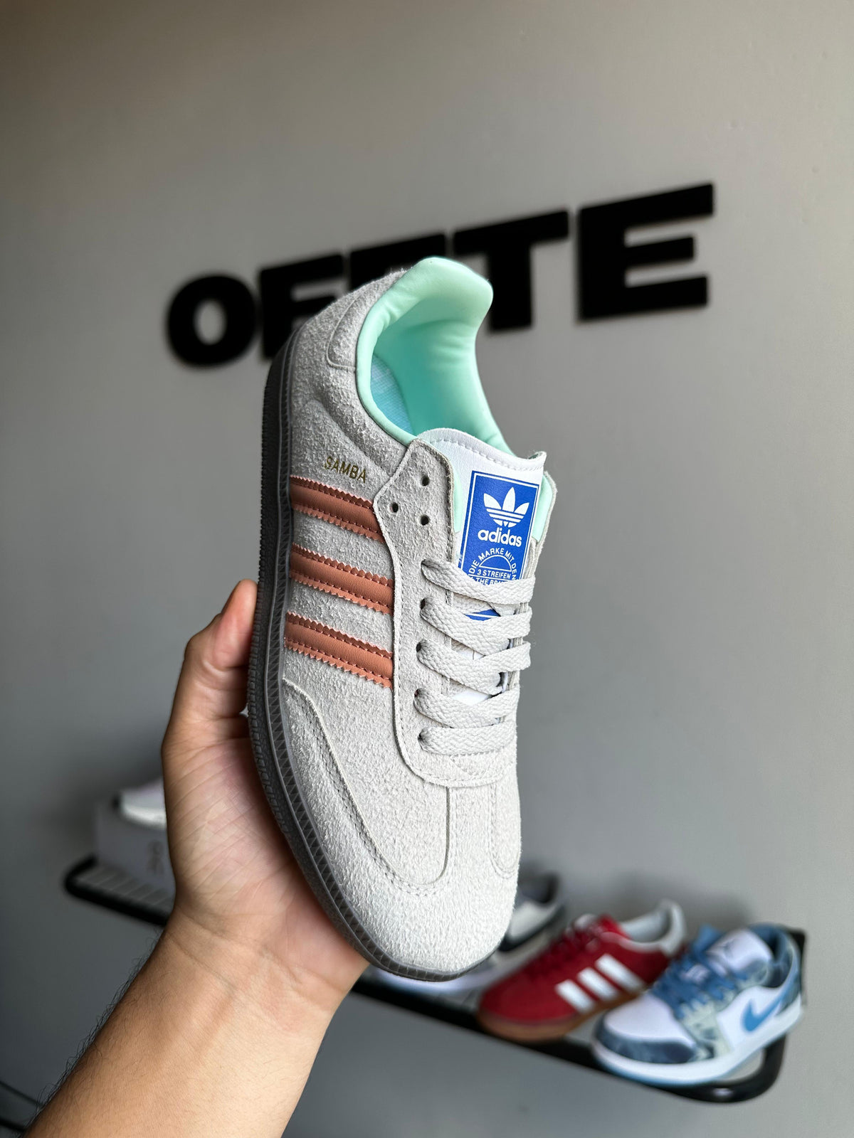 Adidas Samba Crystal White (PRONTA ENTREGA)