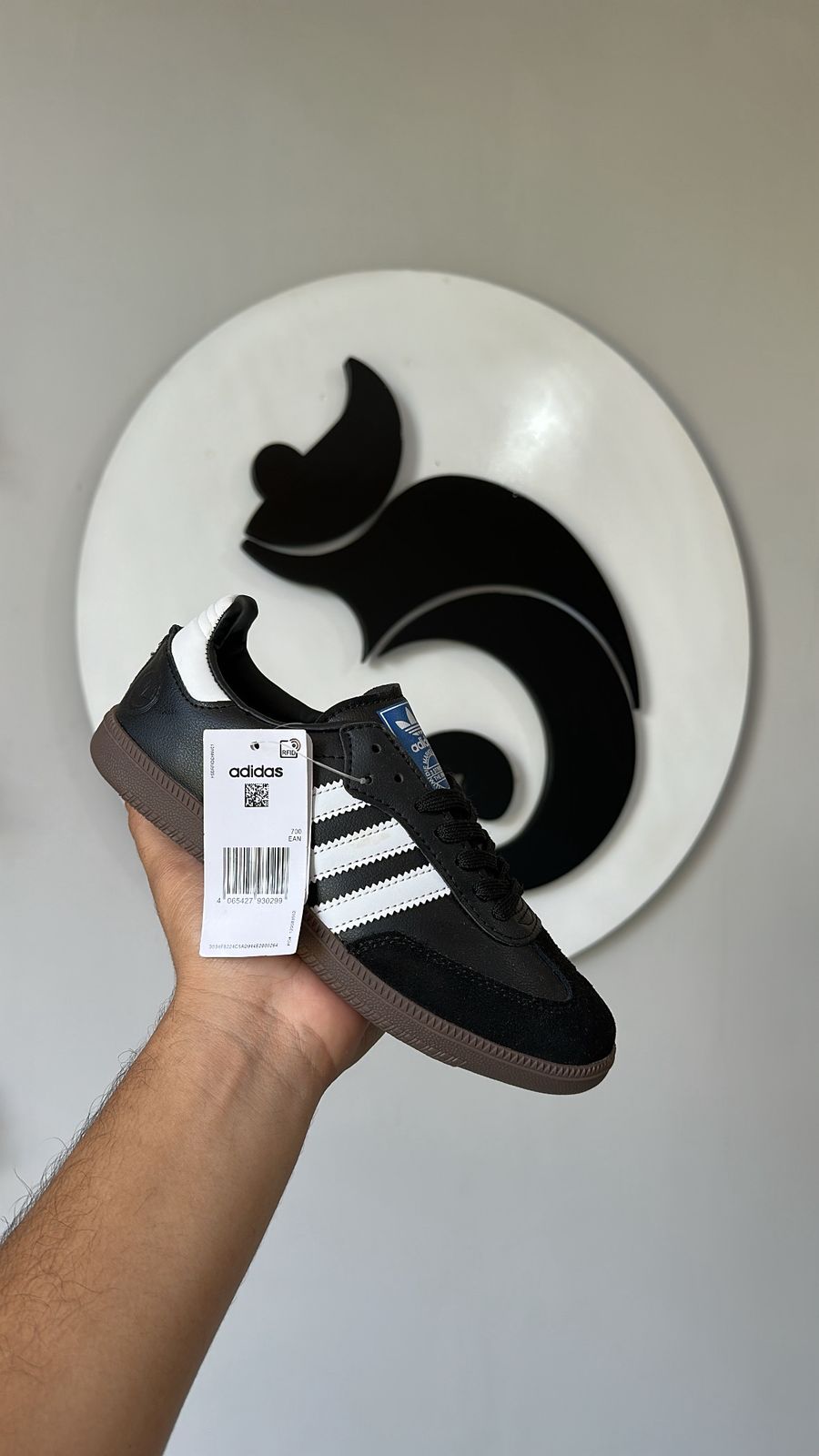 Adidas Samba Vegan Black Gum (PRONTA ENTREGA)