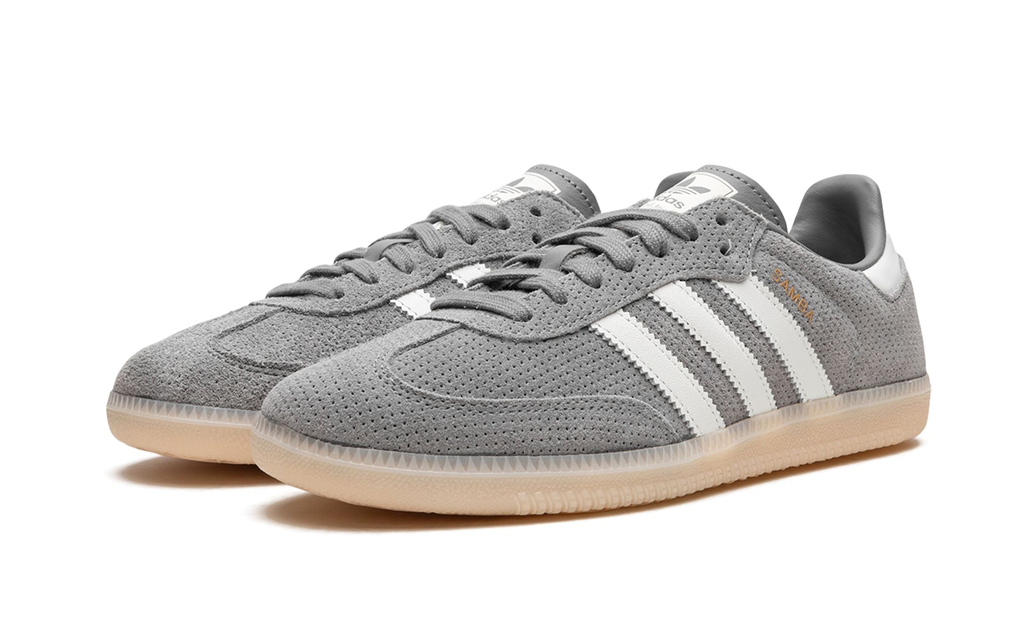 Adidas Samba OG "Grey Bliss Orange"