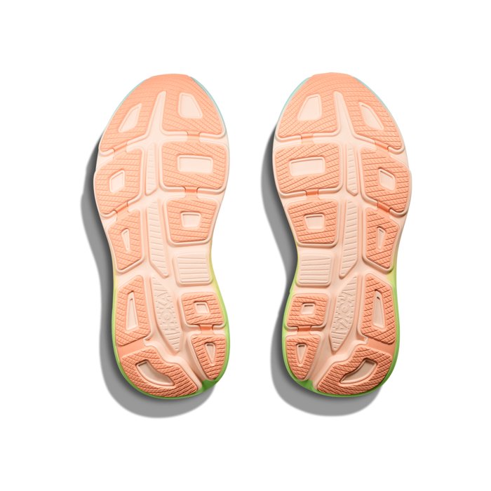 Hoka Bondi 9 Frost/Pale Tangerine