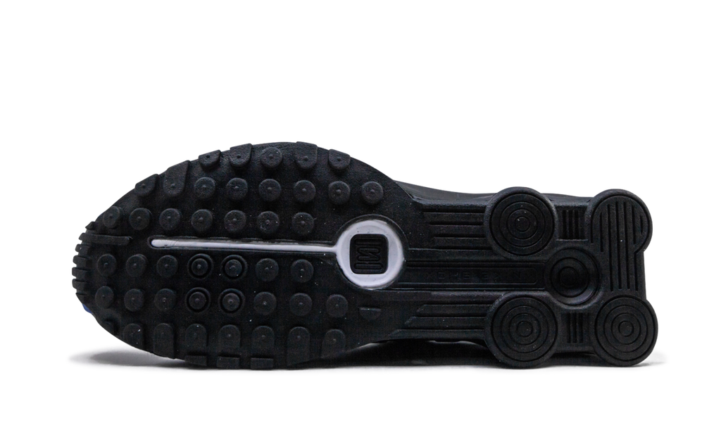 Shox R4 "black blue sea"