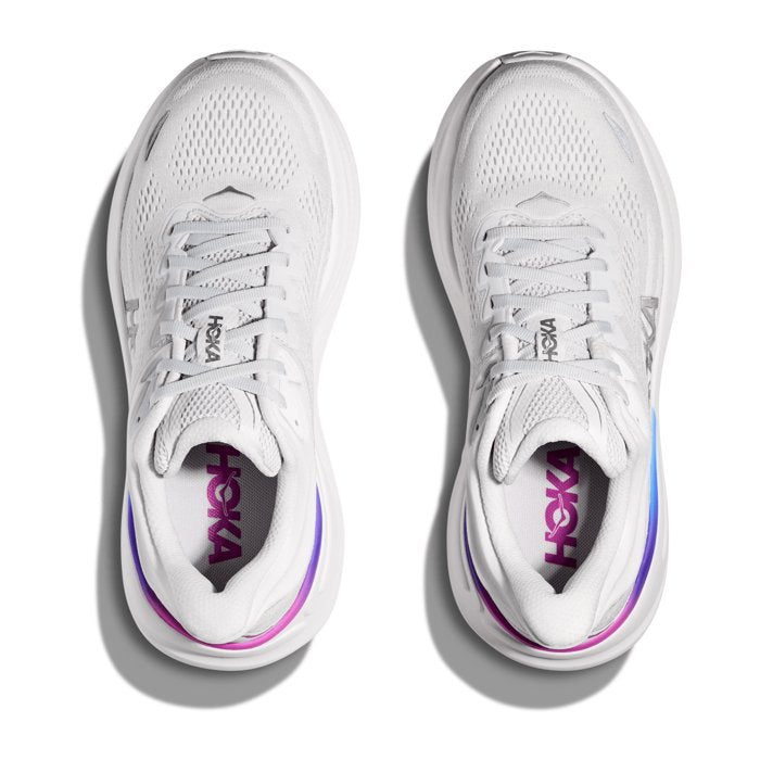 Hoka Bondi 9 Cosmic Grey/White