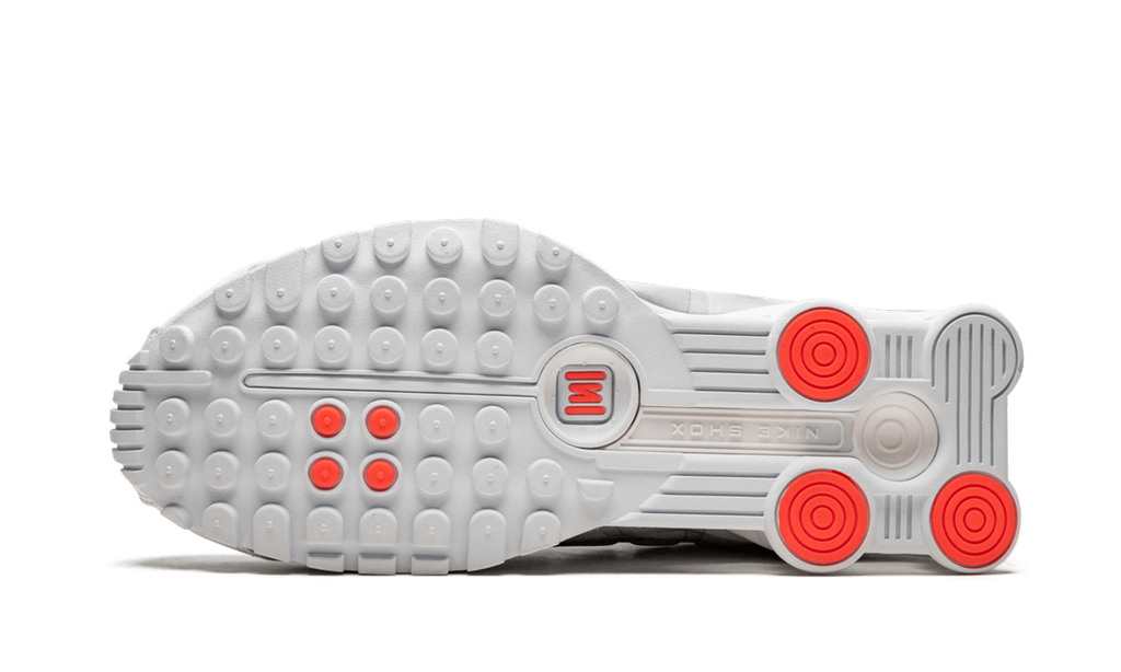 Shox R4 "silver white"