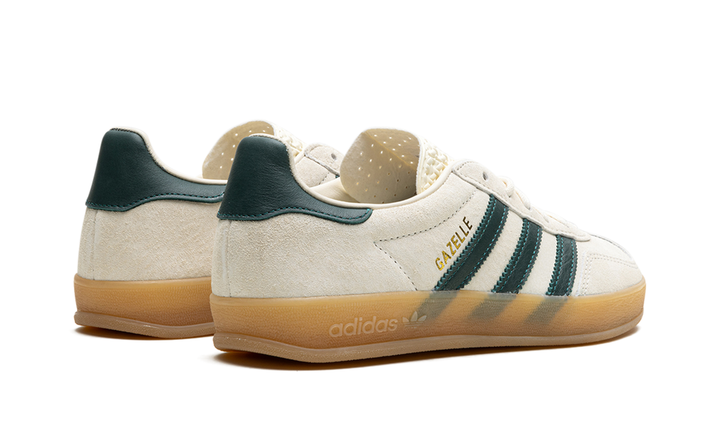 AdidasGazelle Indoor "Cream White Green Gum"