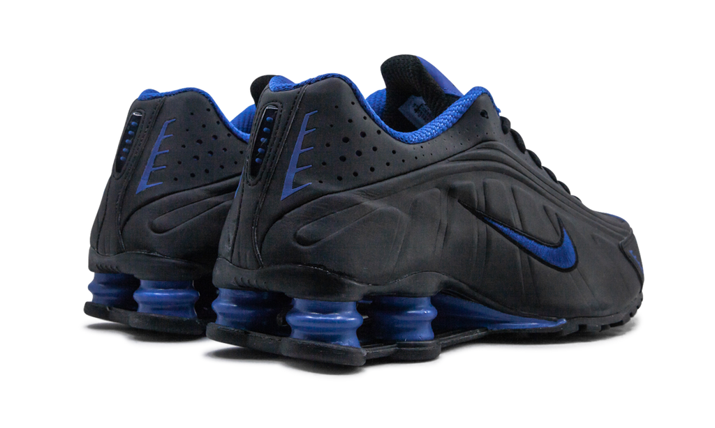 Shox R4 "black blue sea"