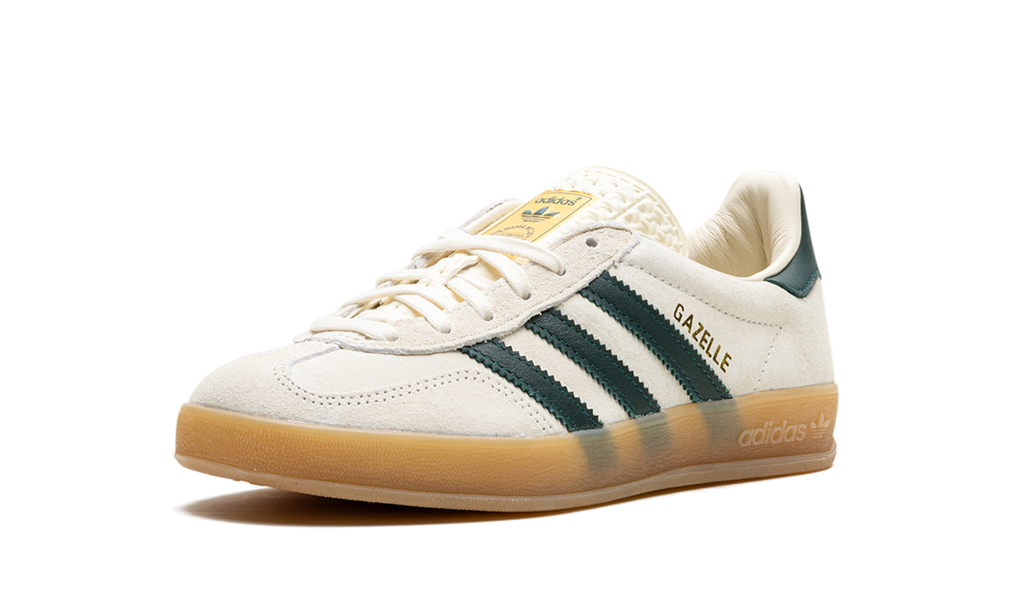 AdidasGazelle Indoor "Cream White Green Gum"