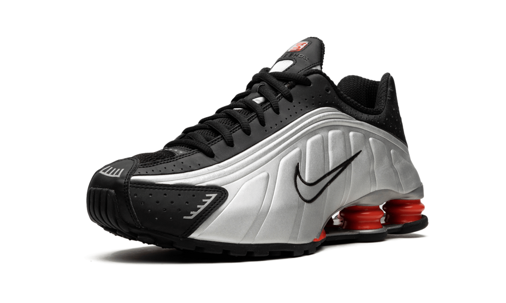 Shox R4 "Black Metallic Silver"