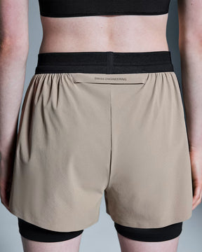 3" Shorts Performance 2/1 Black - On Runnig